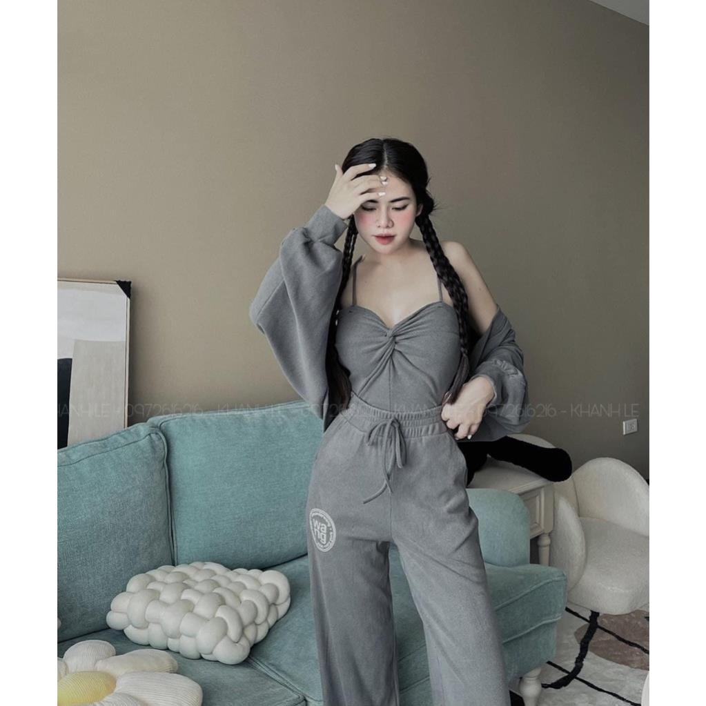 [ 𝐅𝐑𝐄𝐄 𝐒𝐇𝐈𝐏 ]  SÉT 3 MÓN ÁO 2 DÂY XOẮN NGỰC Ạ