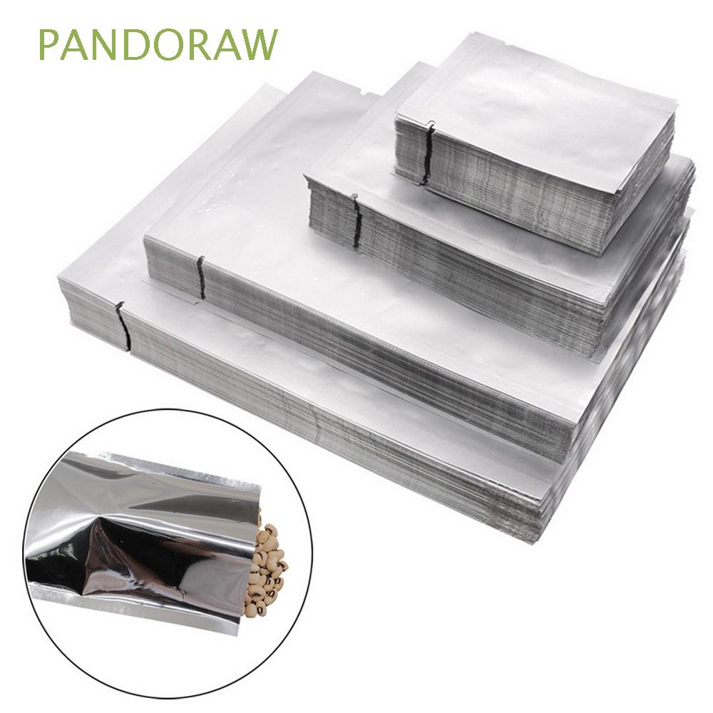 Set 100 túi nhôm hút chân không để đựng thực phẩm tiện lợi