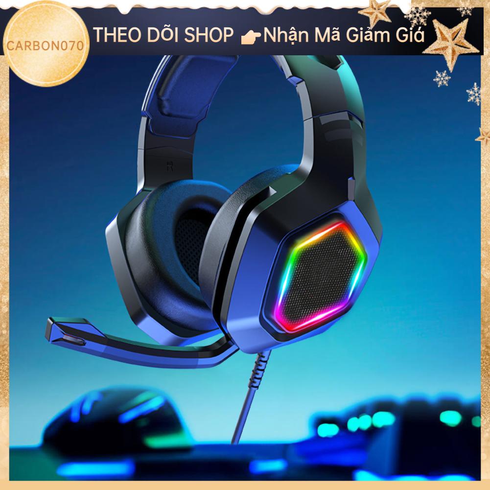 Carbon070 Tai nghe chơi game Âm thanh nổi Bass thể thao E di động tự nhiên thoải mái cho PS4 và PC