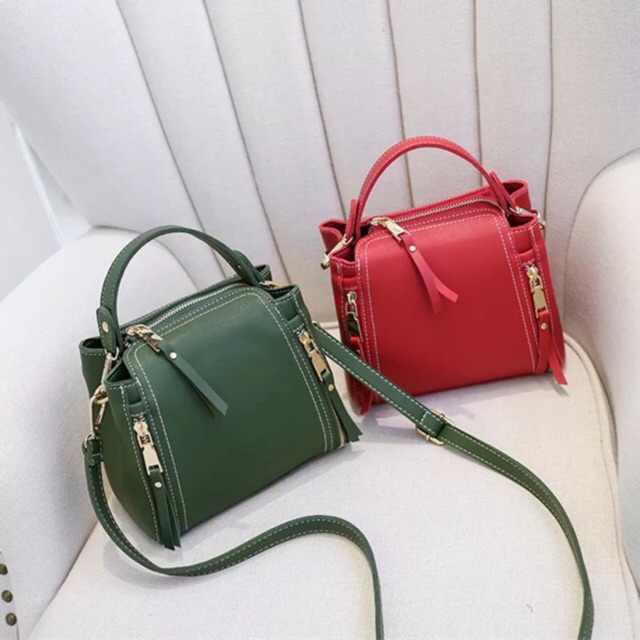 Túi trống khoá sườn phong cách Hàn Quốc