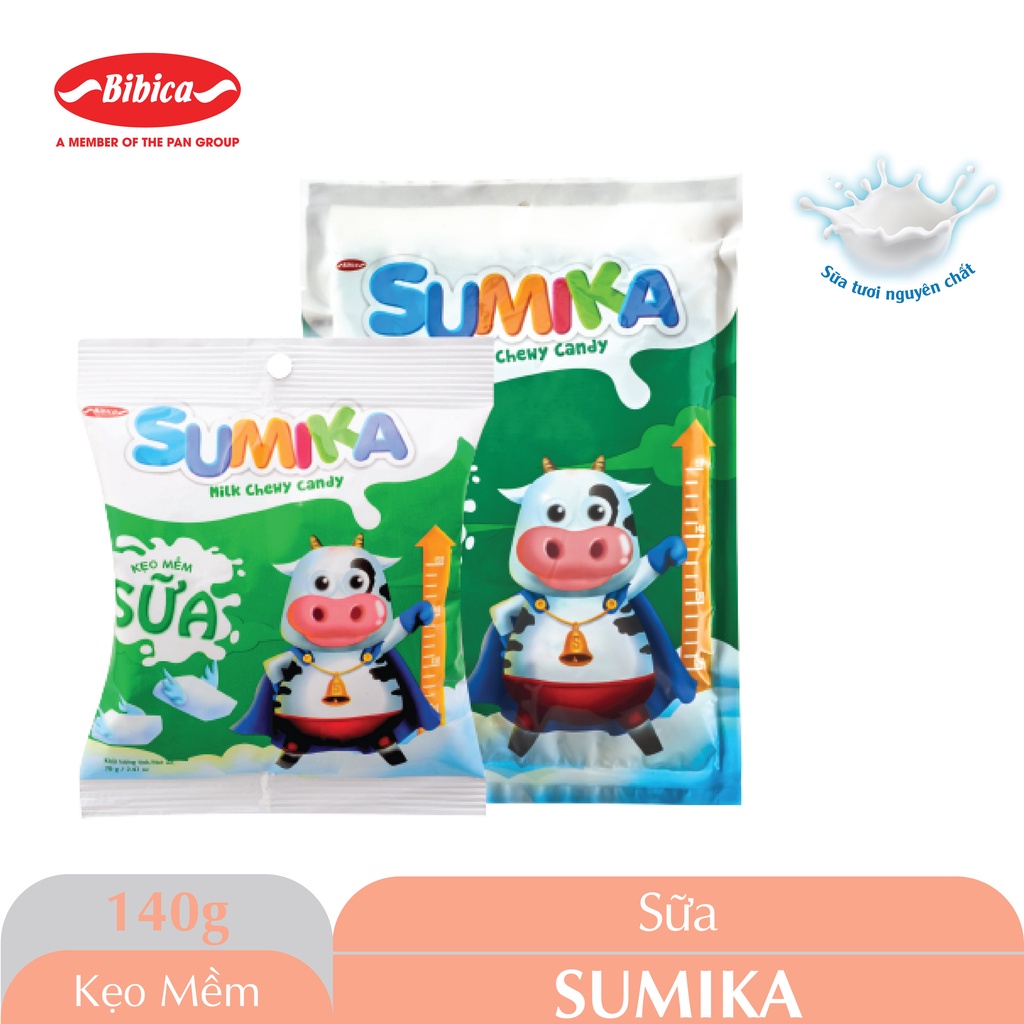 Kẹo mềm sữa Sumika gói 140g