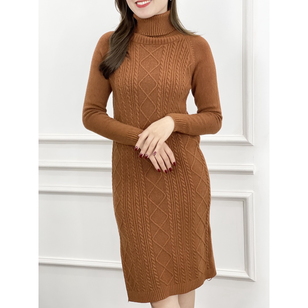 Váy len cao cấp chất liệu dày dặn dáng suông LA1 | BigBuy360 - bigbuy360.vn