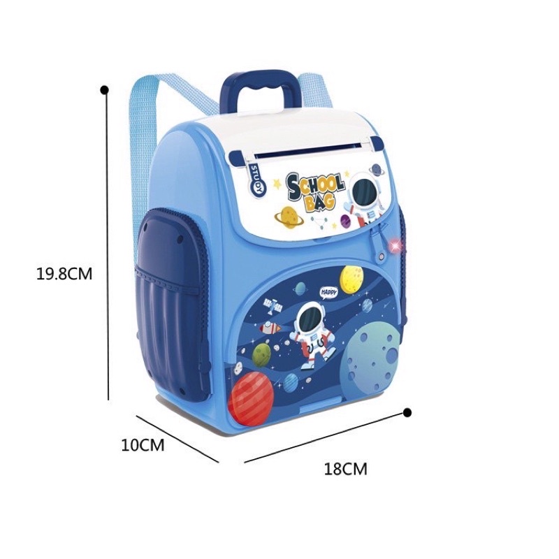 Đồ chơi két sắt mini hình ô tô - két sắt thông minh cảm ứng vân tay