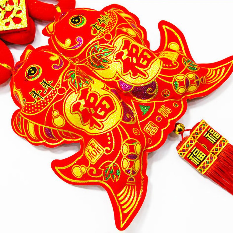 Lễ hội lớn Trung Quốc Lễ hội mùa xuân Mặt dây năm mới Trung Quốc Trang trí cho nhà Hạnh phúc DIY Wedding Lucky Quà tặng tốt lành