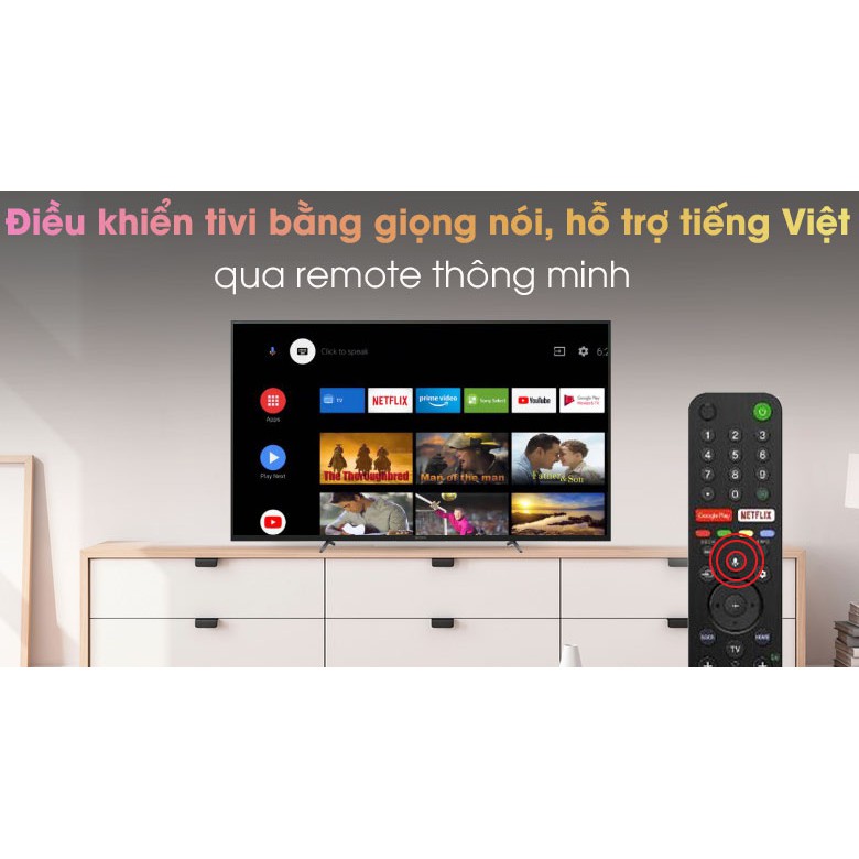 Android Tivi Sony 4K 43 inch KD-43X8000H