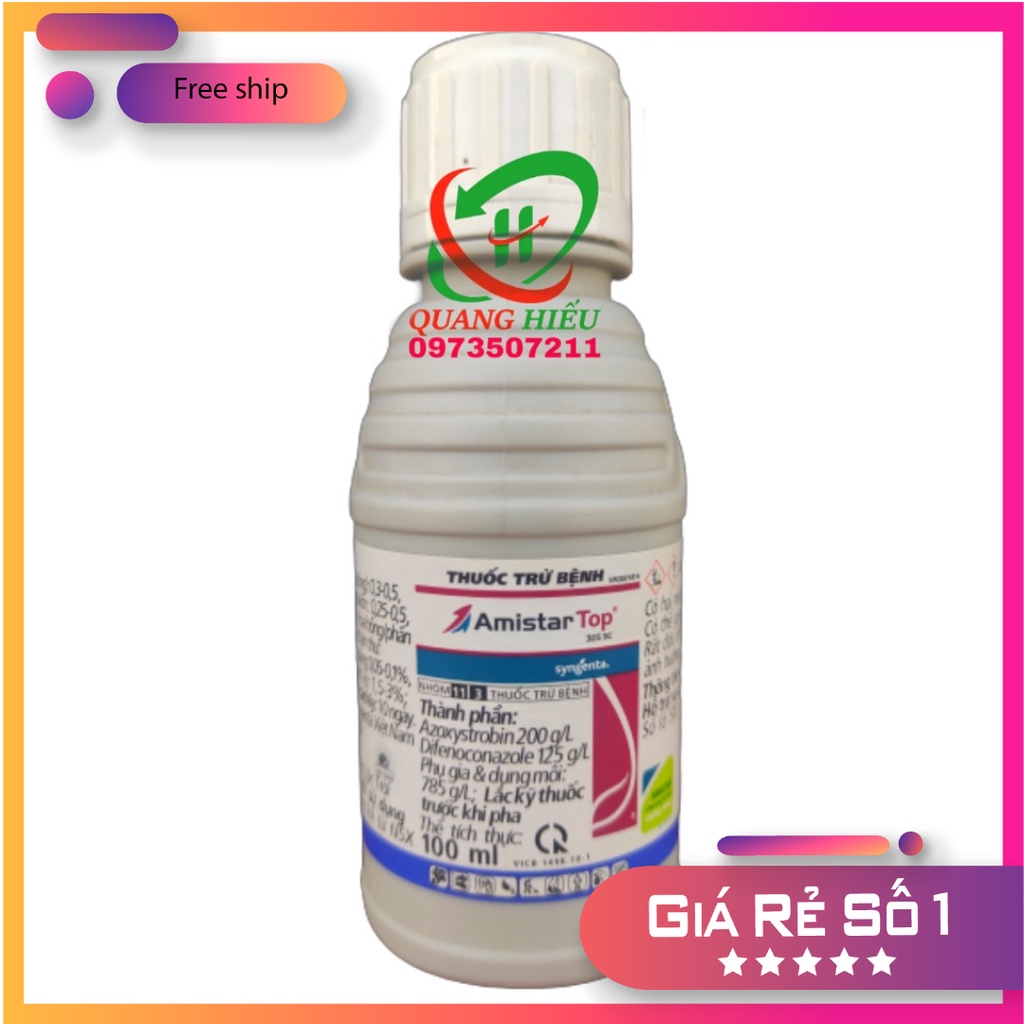 Amistar Top 325SC THUỐC TRỪ BỆNH THUỐC BẢO VỆ THỰC VẬT 100ML