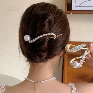 Kẹp Tóc Nữ Đính Ngọc Trai Thời Trang 2023