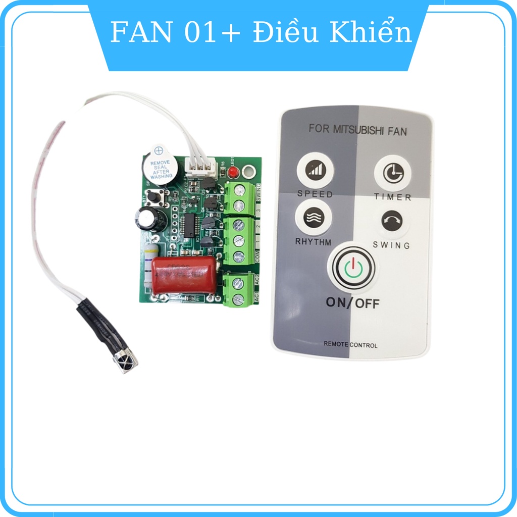 Bộ Điều Khiển Quạt Từ Xa FAN01 - Chế Quạt Thường Thành Từ Xa Điều Khiển Quạt Thông Minh