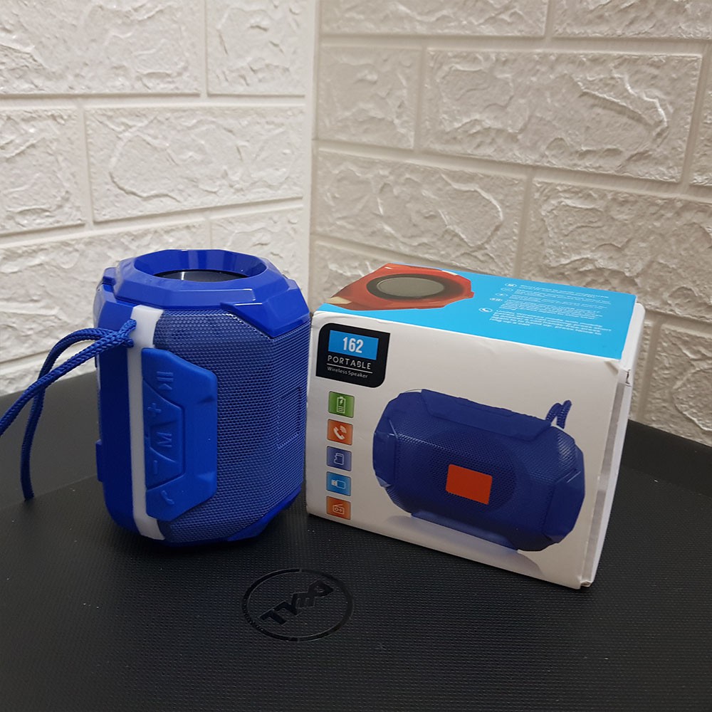 Loa Bluetooth Mini Giá Rẻ Pin Trâu TG162 Có Đèn Led Nháy Theo Nhạc