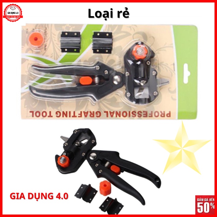 Bộ kéo ghép cành cây chuyên dụng cao cấp -dụng cụ chiết cành đa năng &lt;fullbox&gt;
