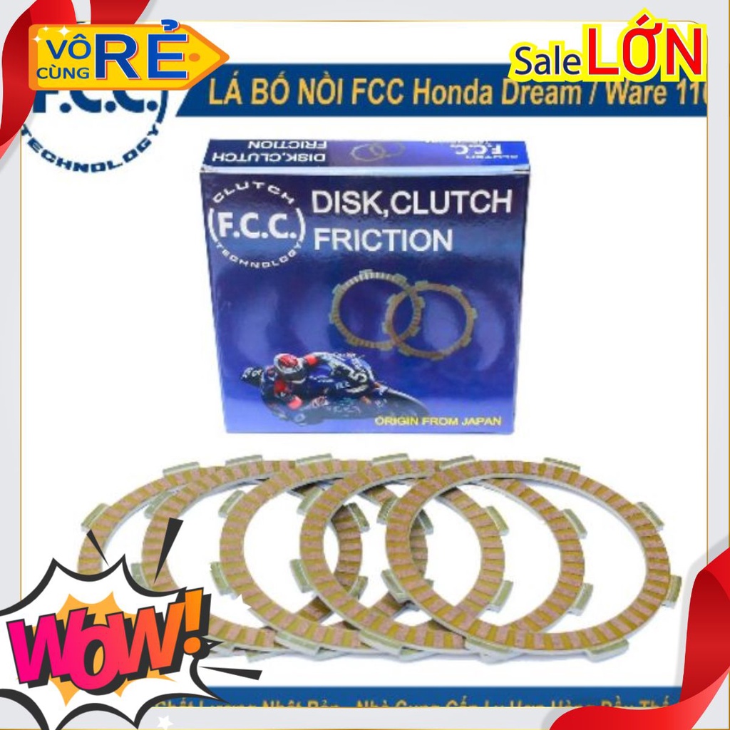 Lá FCC Dream, Wave 100, Exciter 2010, Wave Thái 110 SYM ( ly hợp, côn bố nồi Ex, đĩa ma sát)
