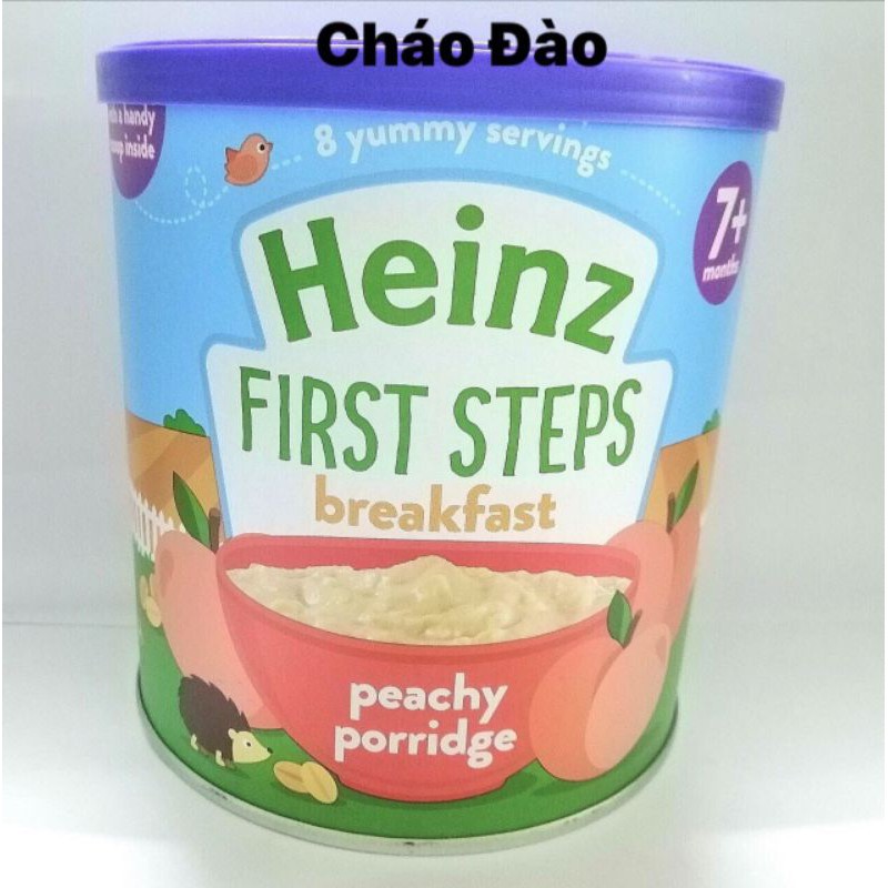 [ BEST SELLER ] Date T9 - 2021 Bột Ăn Dặm Heinz Dạng Lon 240g Việt Quất - chuối - Táo - Đào Mơ - Mì ý - Bắp Ngọt S002