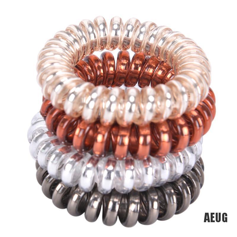 1 pc Dây Cột Tóc Lò Xo Co Giãn Tiện Dụng