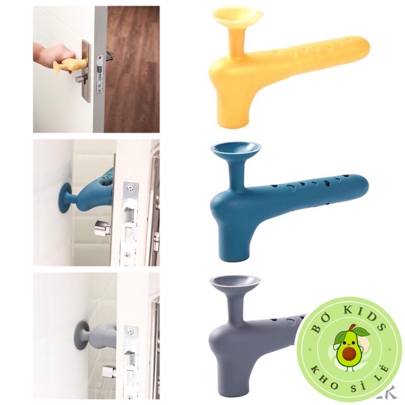 Bọc Tay Nắm Cửa Chống Va Đập Cửa Silicon