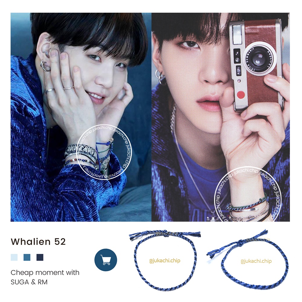 Vòng tay handmade cheap moment with SUGA & RM  | WHALIEN 52 BRACELETS