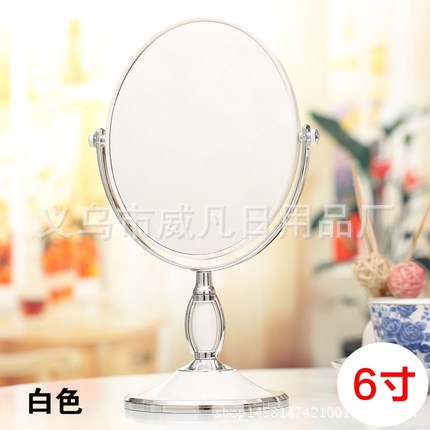 Gương Trang Điểm 2 Mặt Hình Bầu Dục 6 inch Có Zoom