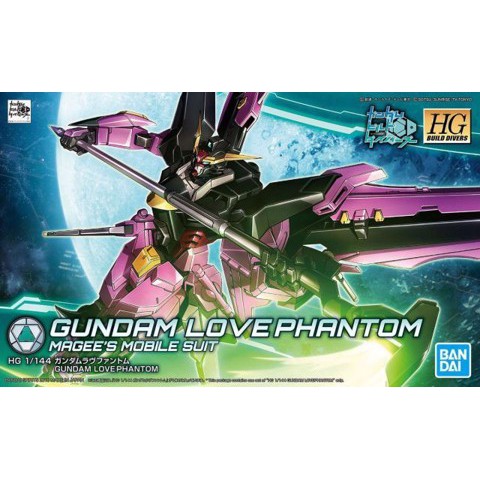MÔ HÌNH GUNDAM BANDAI CHÍNH HÃNG - HG 1/144 GUNDAM LOVE PHANTOM - 5055341