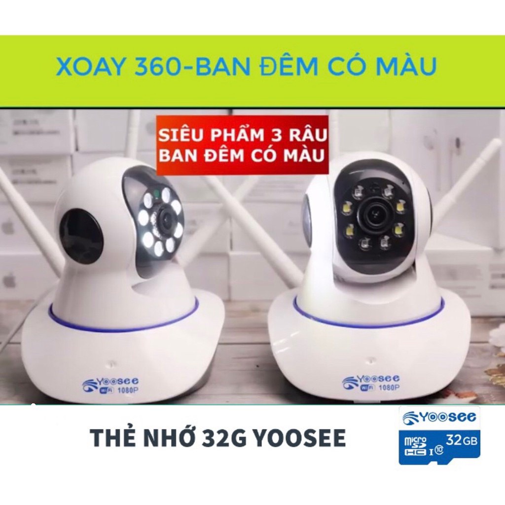 Camera IP YooSee 2.0mpx 1080P - 8Led