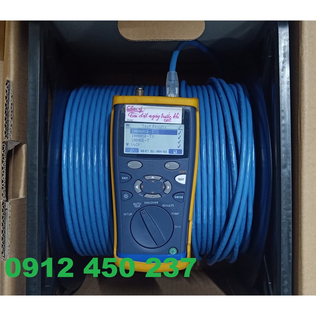Dây cáp mạng bấm sẵn 2 đầu Cat6 dài 2m, 3m, 5m, 10m, 15m, 20m chính hãng Commscope. Tốc độ 1GB
