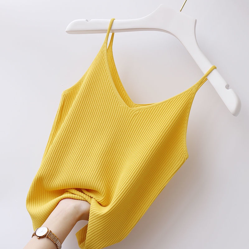 Áo không tay dệt kim hở lưng quyến rũ dành cho nữ