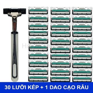 Bộ 36 lưỡi dao cạo râu kép + 1 dao cạo râu