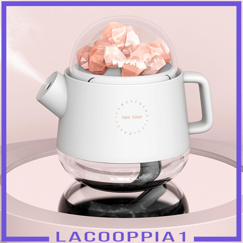 [LACOOPPIA1]2 Piece Essential Oil Diffuser Himalayan Salt USB Wireless for Home Office