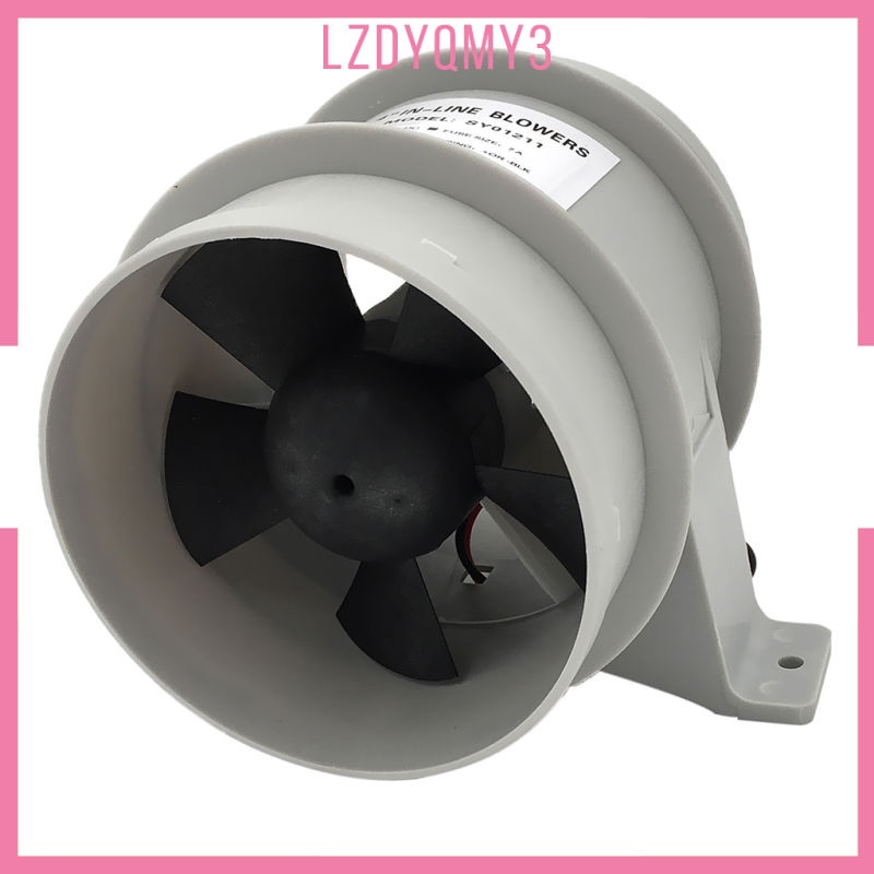 Máy thổi khí 4" 12 Volt màu trắng chống thấm nước cho tàu thuyền | BigBuy360 - bigbuy360.vn