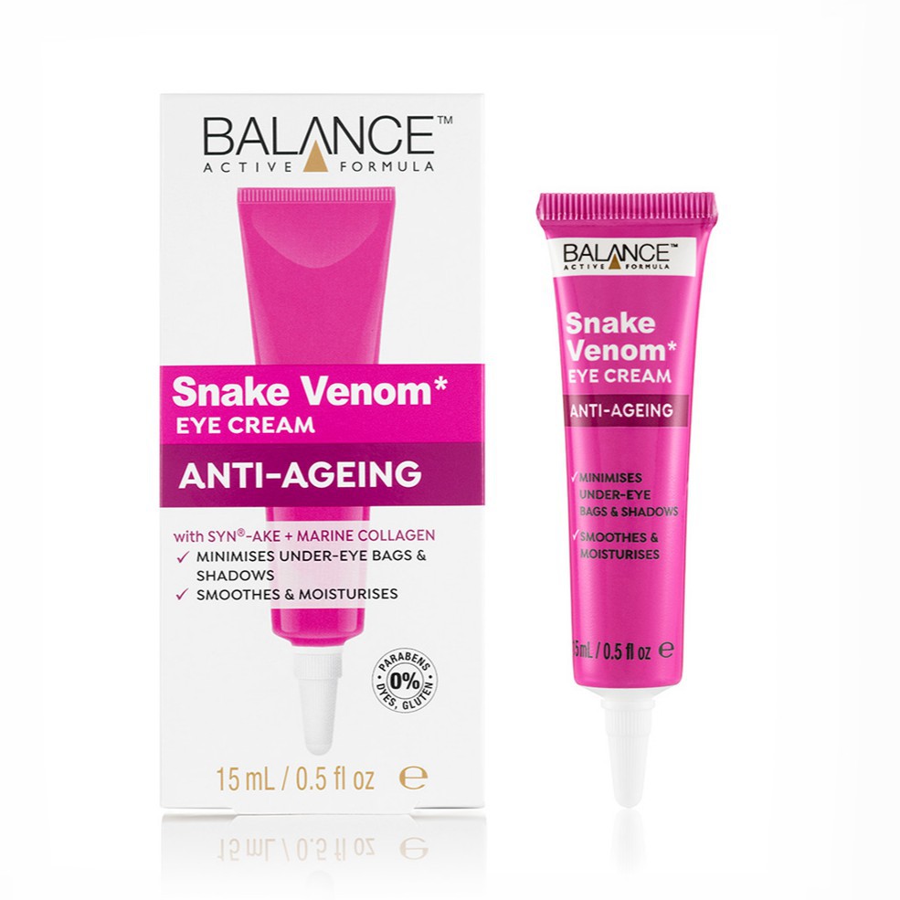 [Bill Anh] Kem Mắt Nọc Rắn Balance Snake Venom/ Máu Rồng Dragons Blood 15ml