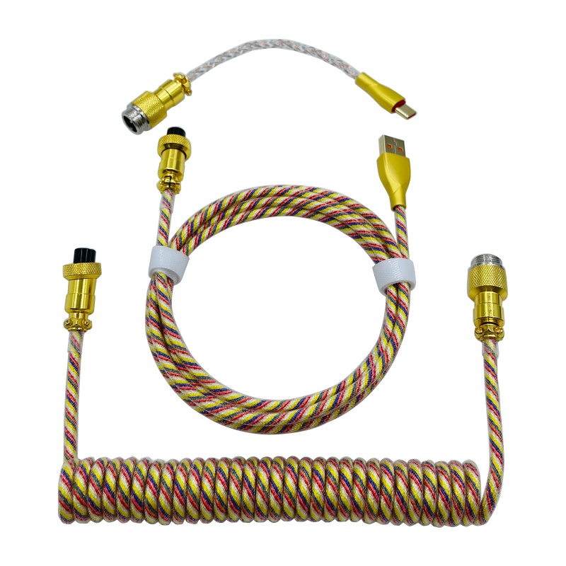 Dây Cáp USB C Dành Cho Bàn Phím Cơ Chơi Game