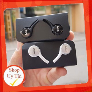 Tai Nghe AKG Samsung S10+ Hàng Xịn Logo Trắng Tặng Núm Cách Âm