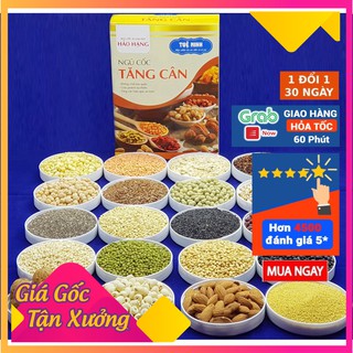 1kg Bột ngũ cốc hảo hạng 20 loại hạt  hỗ trợ tăng cân cho mọi lứa tuổi