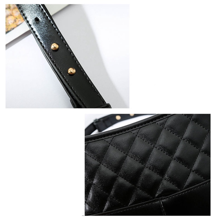 Túi da CHUWANGLIN đeo chéo vai phối dây xích thời trang chất lượng cao