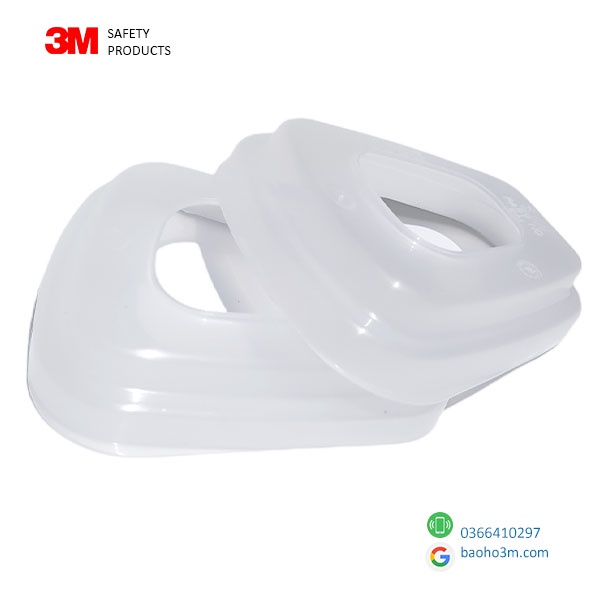 Nắp giữ bông lọc 3M 501 dùng cho mặt nạ phòng độc 3M 2 phin lọc