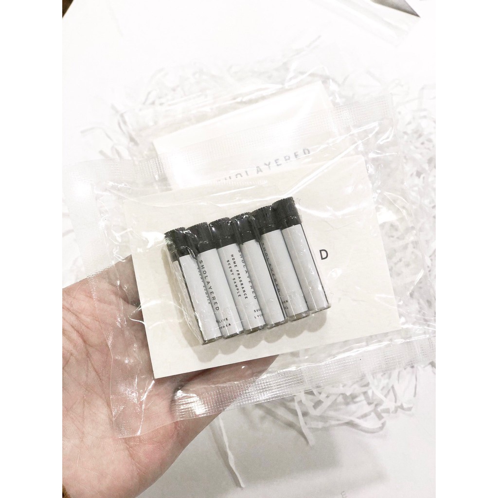 SET SAMPLE 6 MÙI HƯƠNG NƯỚC HOA SHOLAYERED | BigBuy360 - bigbuy360.vn
