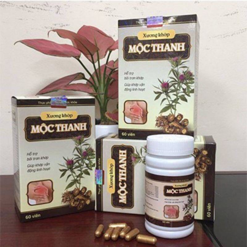 XƯƠNG KHỚP MỘC THANH HỘP 60 Viên Bao Check mã vạch của bộ công thương
