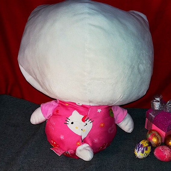 Gấu Bông Hello Kitty Hàng Hiếm - Xịn Siêu Đẹp mới 95% - 45cm