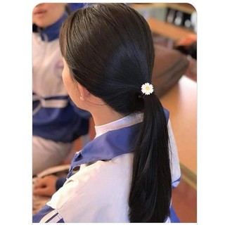 [BUÔN SỈ] 50 Cột tóc, kẹp tóc cúc họa mi