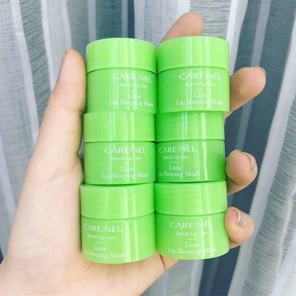 Mặt Nạ Ngủ Môi Mini Care: nel Lime Lip Sleeping Mask