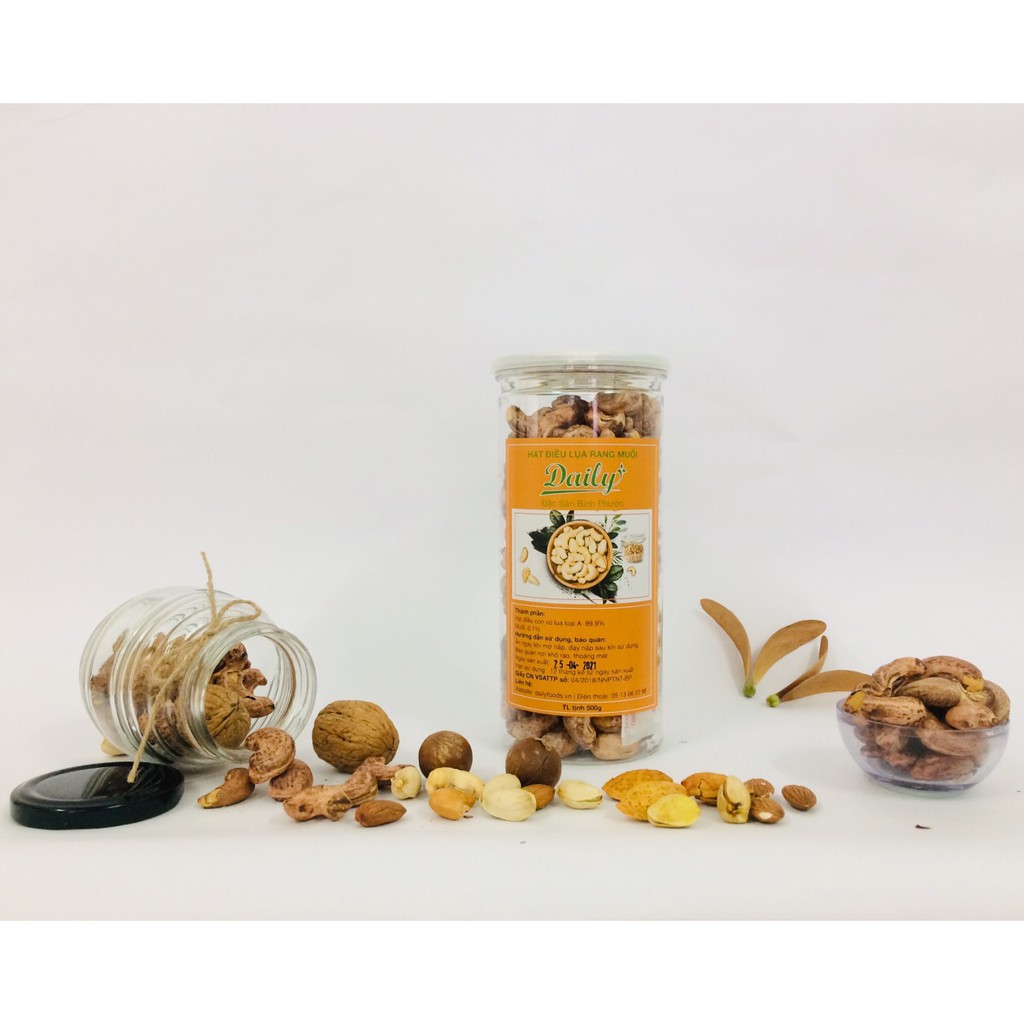 Hạt Điều Lụa Loại A Rang Muối 500gram | BigBuy360 - bigbuy360.vn