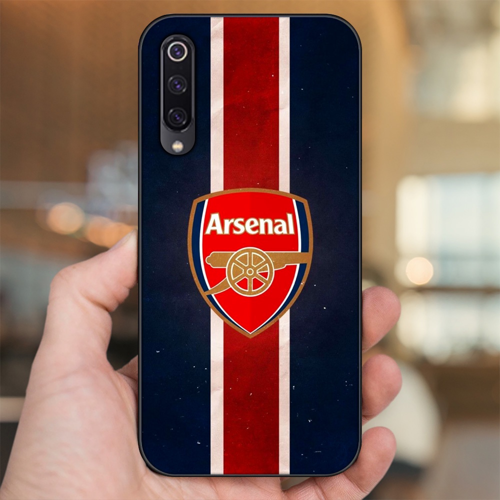 Ốp lưng Xiaomi Mi 9, Mi 9 SE viền đen in hình Arsenal FC