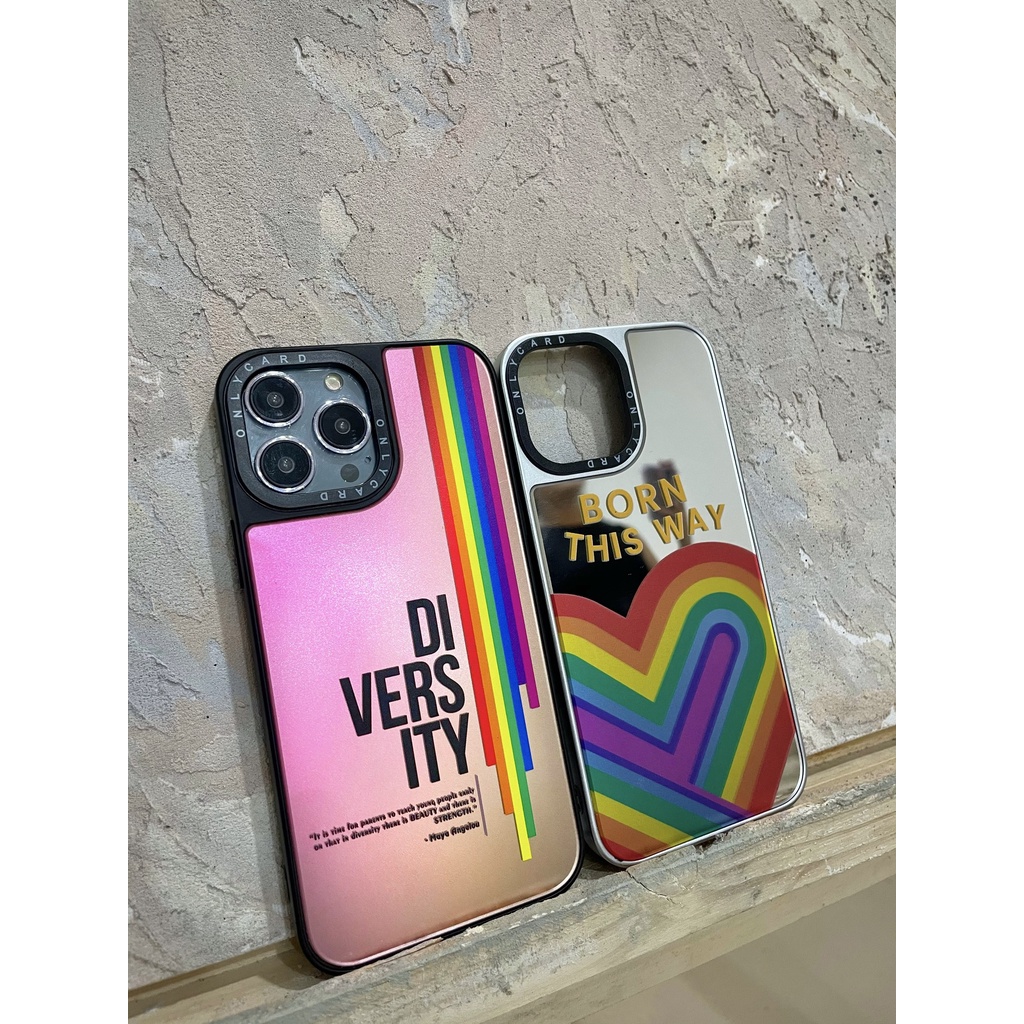 Ốp lưng thông minh ONLYCASE_RAINBOW_55/Onlycard Dành cho các dòng IPhone 7/7plus/8/8plus/x/xr/xs/11/12/13/pro/promax