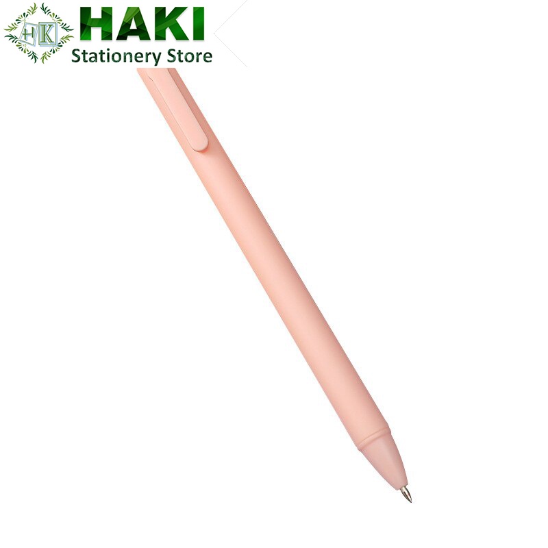 Bút bi nước mực gel ngòi 0.5mm màu pastel HAKI dễ thương dụng cụ văn phòng phẩm B42