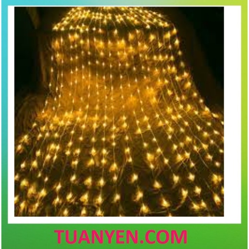 Bộ Đèn Led Thả Rèm Mưa Rơi/ Thác Nước - Đèn Nháy Thả Mành, Trang Trí Cây Đẹp Lung Linh