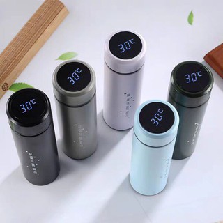 [FREESHIP❤️] BÌNH GIỮ NHIỆT INOX 304 500ML CẢM ỨNG HIỂN THỊ NHIỆT ĐỘ CAO CẤP
