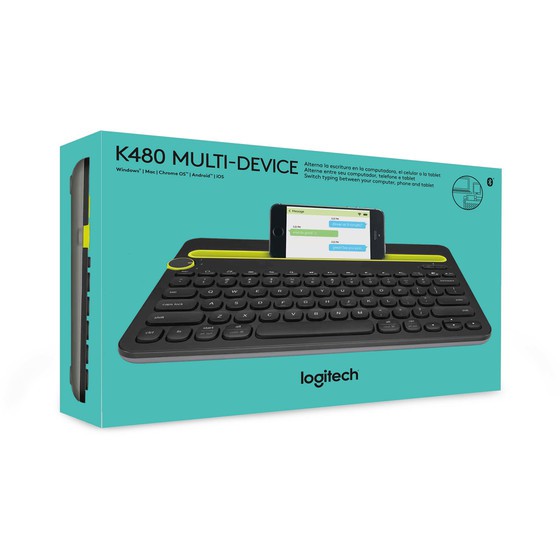 [Hoả Tốc - HCM] Bàn Phím Bluetooth Không Dây Logitech K480 | Bảo Hành 12 Tháng | Mimax Store