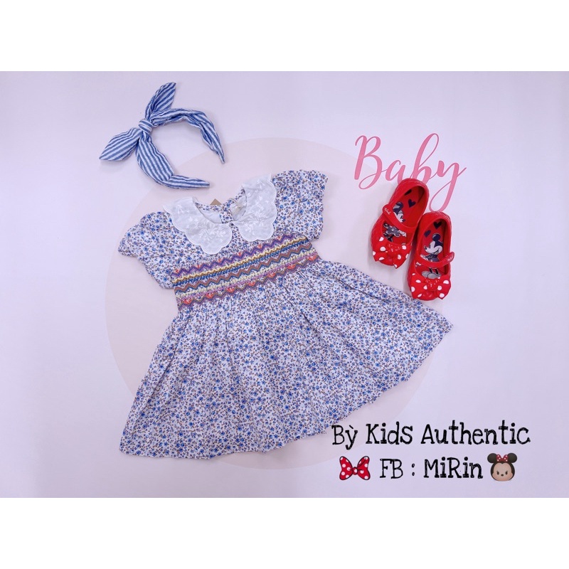 Đàm xanh sz 6-7Y cho bé gái