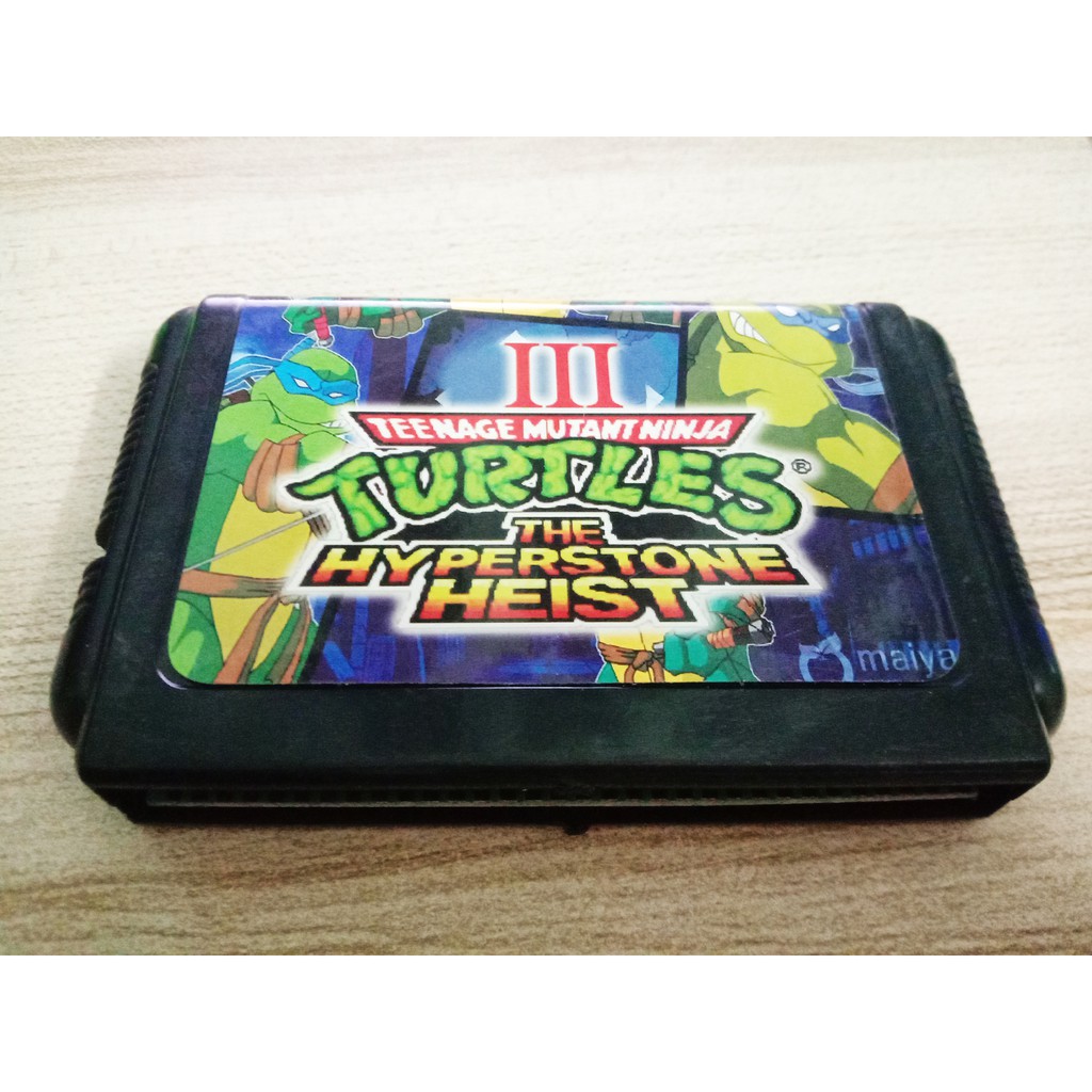 Băng game Ninja Rùa 3 ( Turtles III ) cho máy SEGA độ phân giải 16 bit