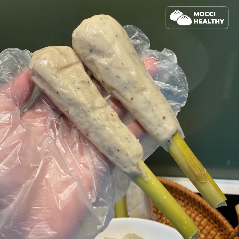 Chả Ức Gà Bọc Sả Ăn Kiêng Túi 500gr