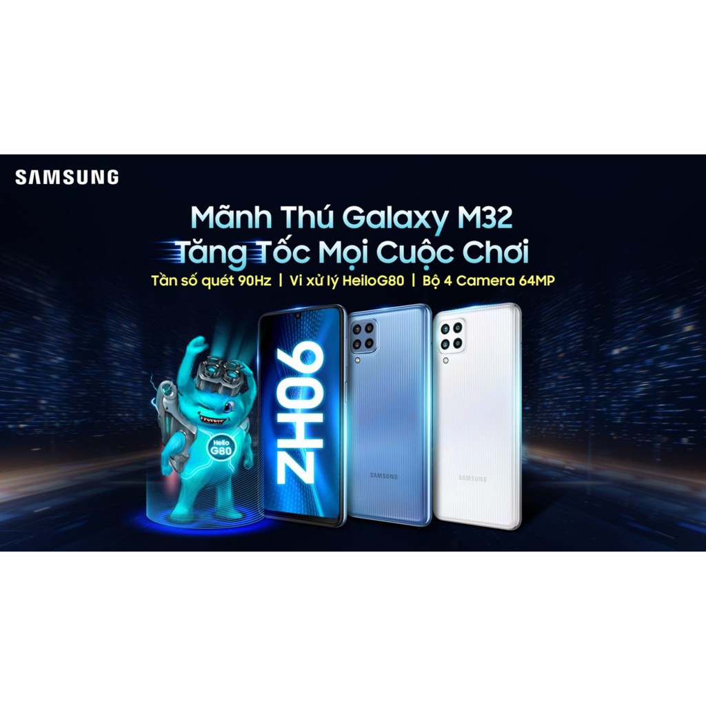 Điện thoại Samsung Galaxy M32 ( 8GB|128GB ) - Hàng chính hãng | BigBuy360 - bigbuy360.vn