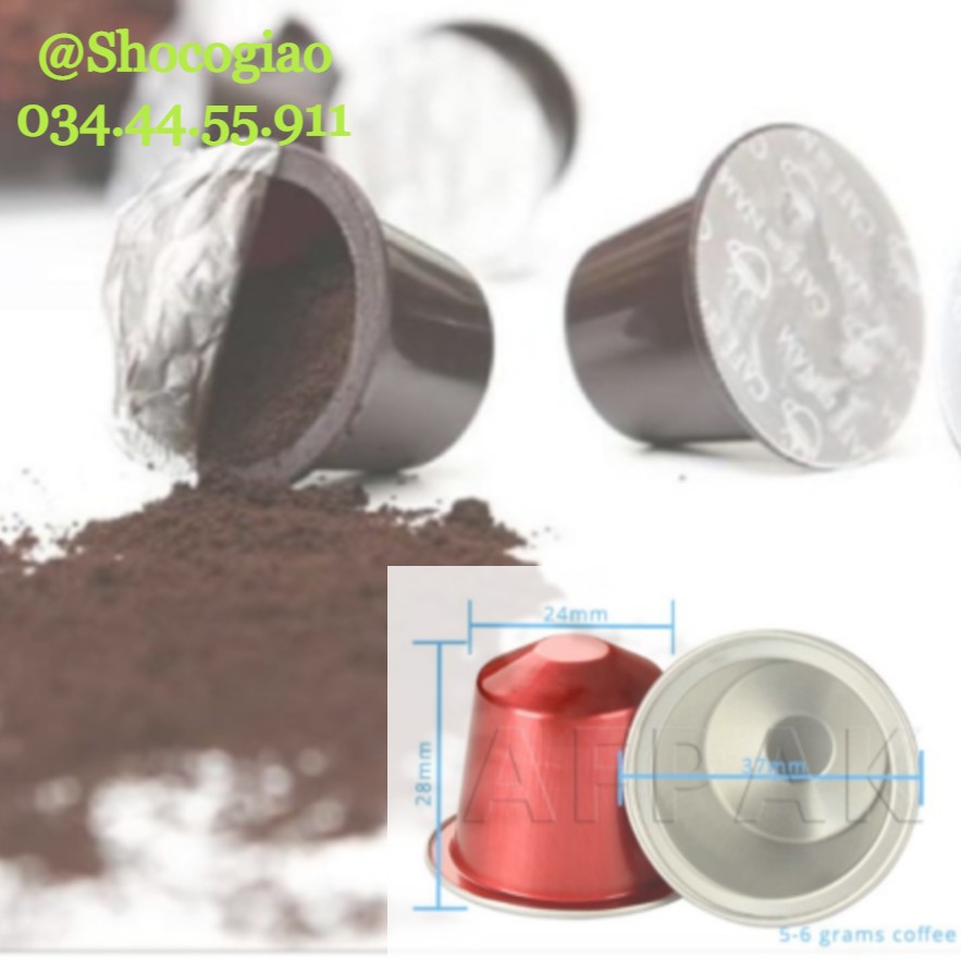 Cafe viên nén - cafe De nam - Vinacafe - viên nén cafe